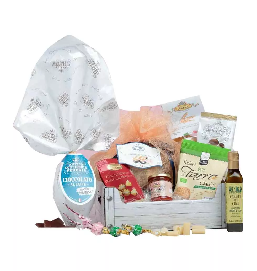 A Basket Full Of Easter Goodies