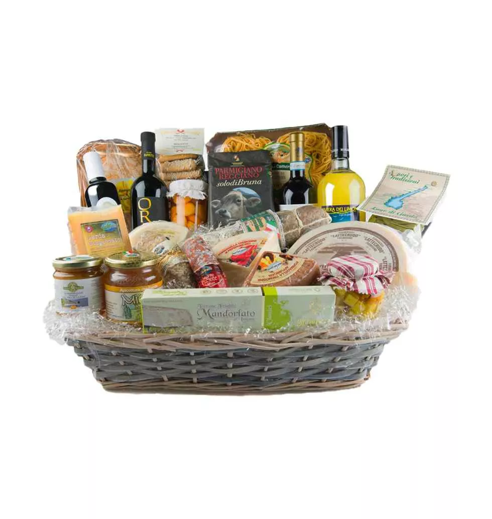 The perfect holiday basket